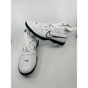 Nike Alpha Huarache NXT MCS Baseball Cleats Men’s Size 11.5 White  DJ6519-101